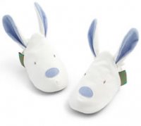 Blue Bunny Soft Baby Shoes