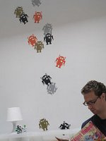 Robot Wall Decals Restik from Blik