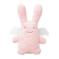 Large Angel Rabbit (Ange Lapin) in Pink from Trousselier