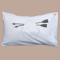 Arrows Pillowcase from Twisted Twee
