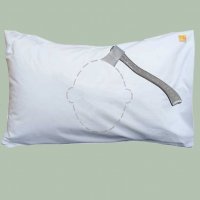 Axe Pillowcase from Twisted Twee